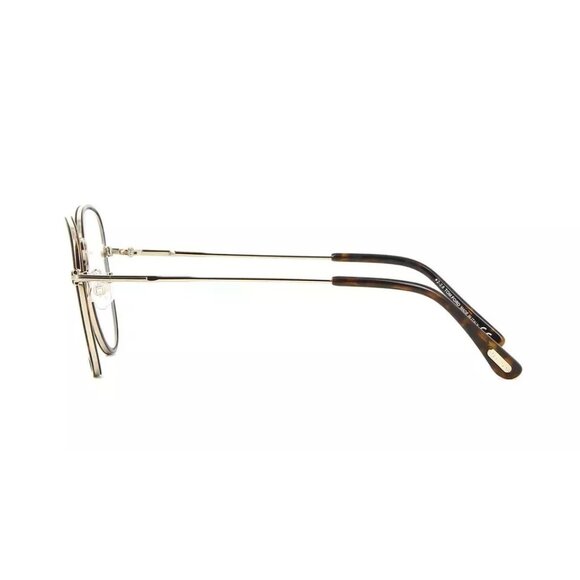 Tom Ford FT 5631-B BLUE BLOCK Dark Havana Eyeglasses - Picture 2 of 4